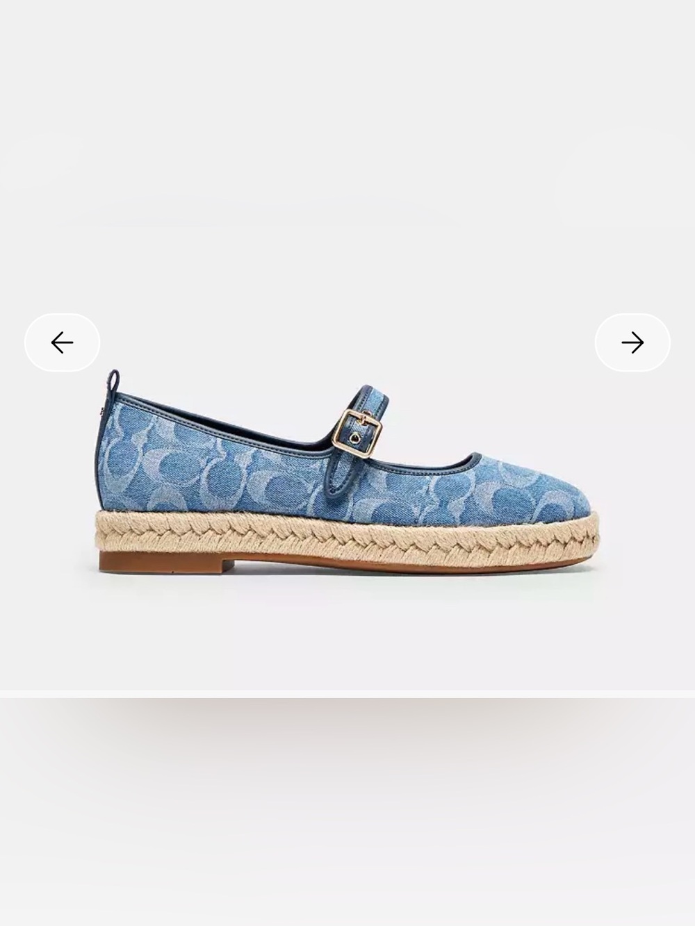 Coach Mary Jane Espadrille